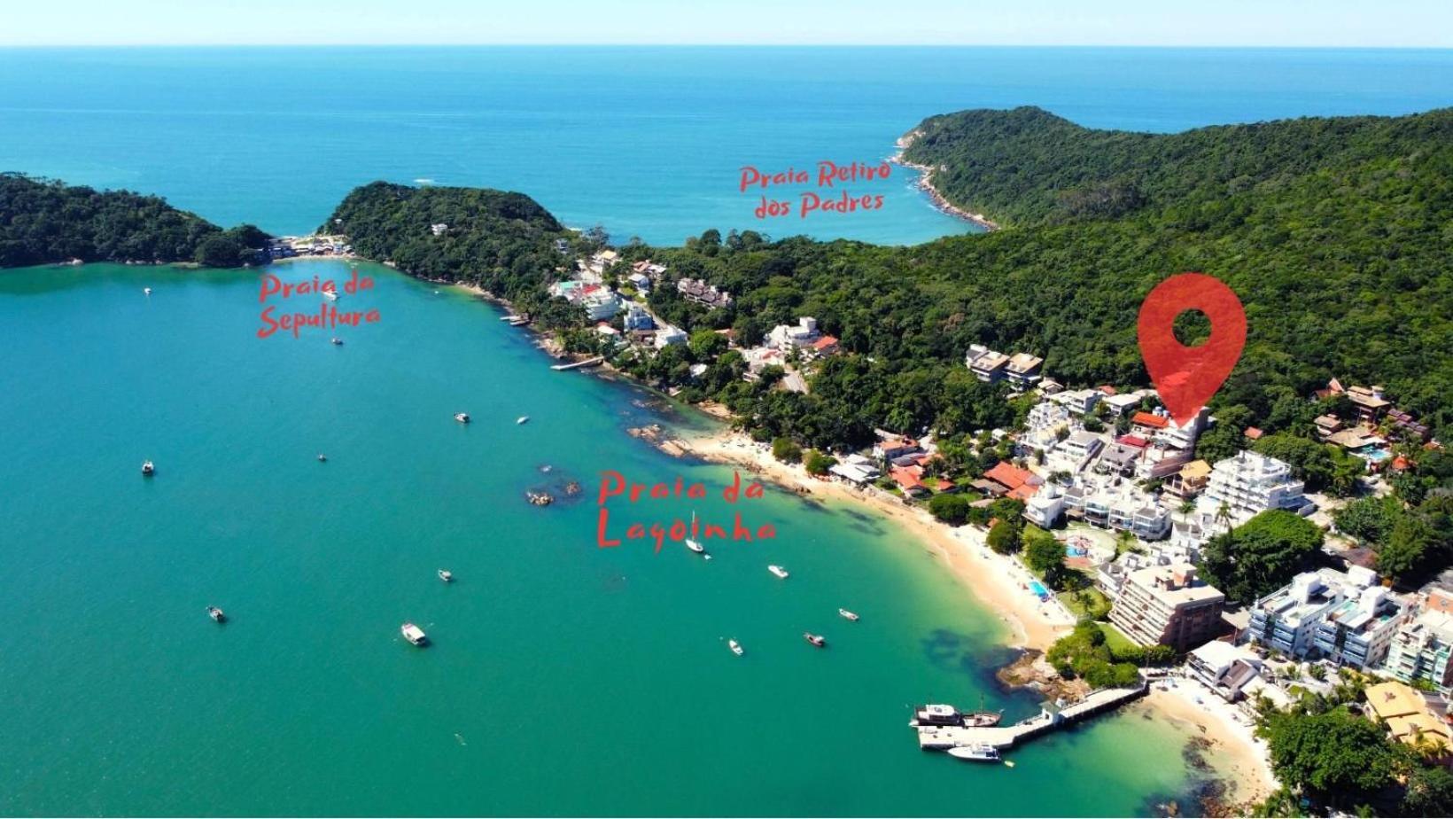 1079 - Apartamento Com Vista Para O Mar Em Bombinhas Luaran gambar