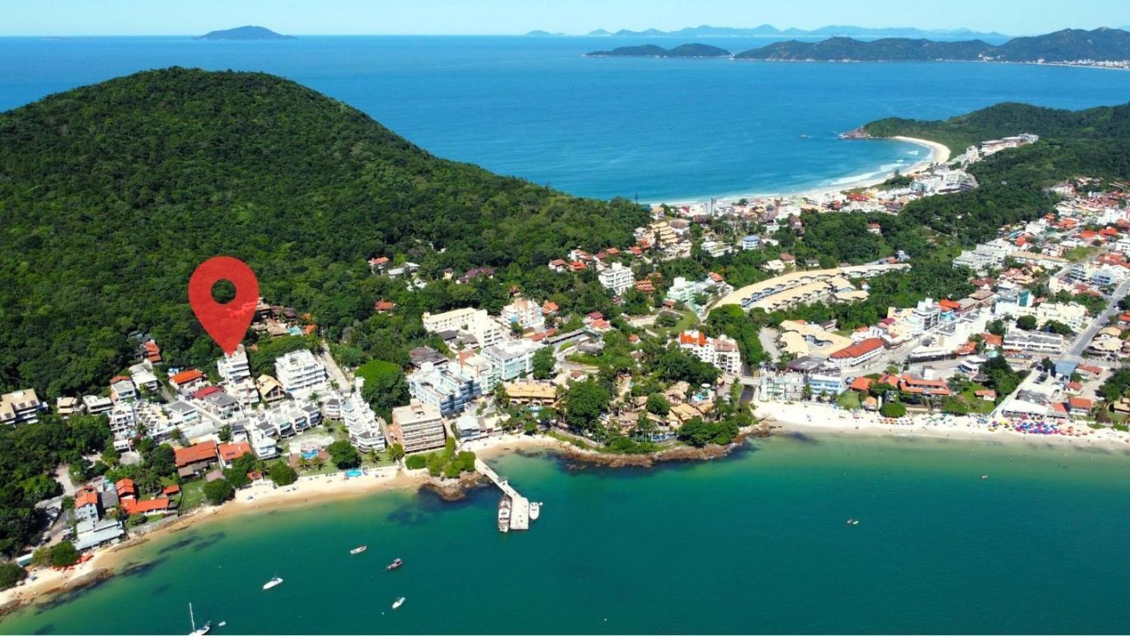 1079 - Apartamento Com Vista Para O Mar Em Bombinhas Luaran gambar